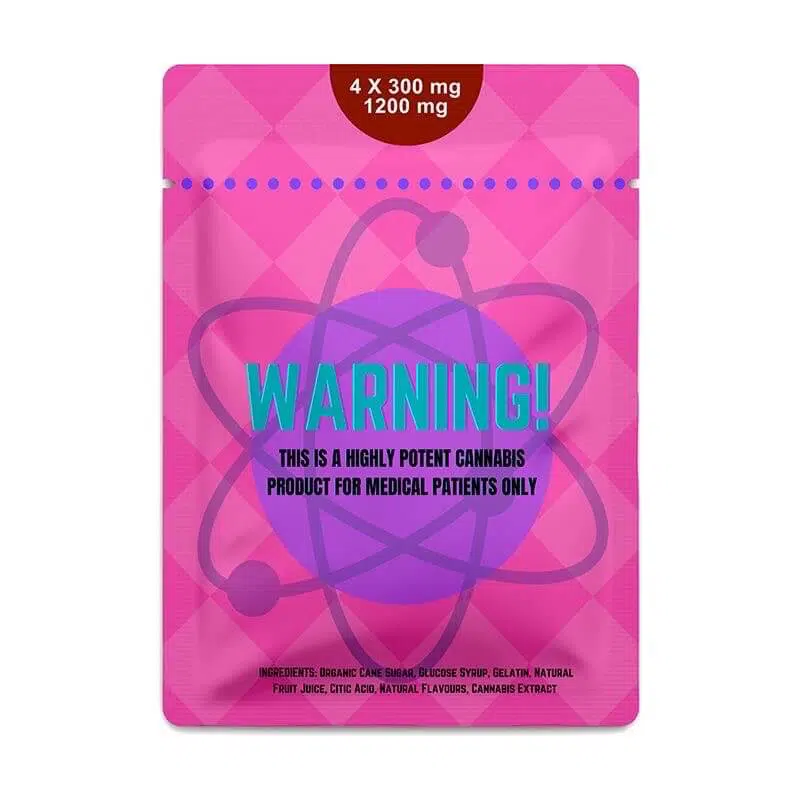 1200mg Gummy Atomic Wheelchair Mini