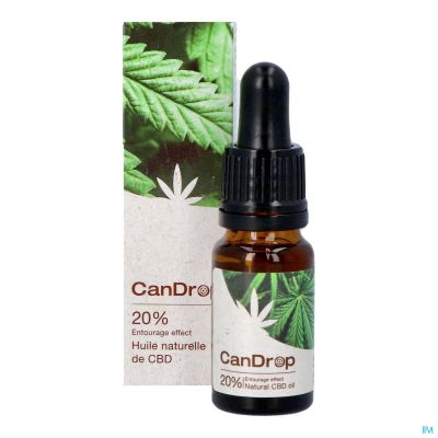 Candrop huile CBD 20 % 10 ml
