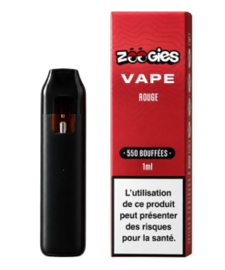 ZOOGIES Vape 1 ml Rouge